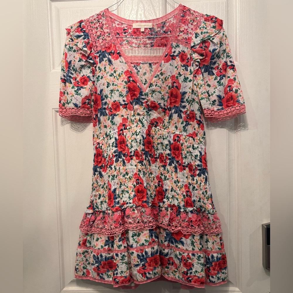 LoveshackFancy Rena Dress Size Large